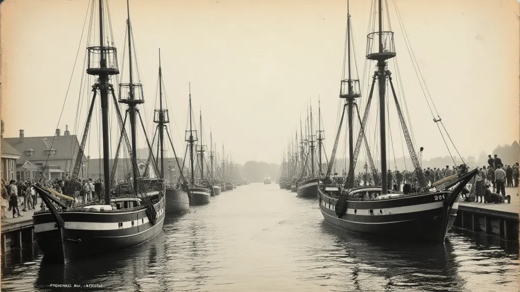 Portland Waterfront, Circa 1905