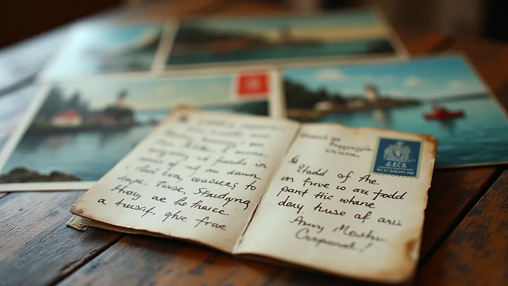 Collection of vintage Maine postcards showing variety of locations.