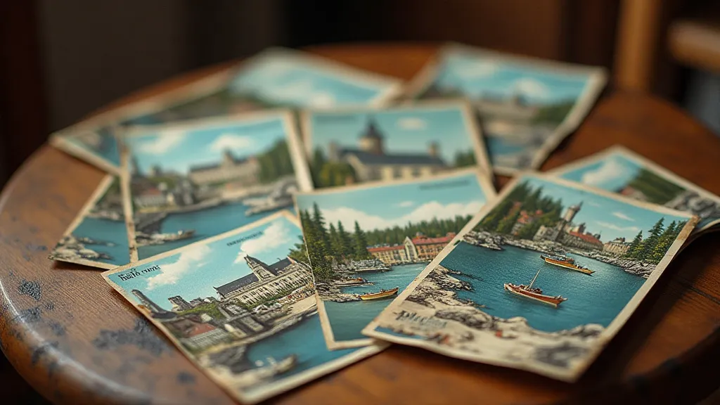 A Collection of Vintage Maine Postcards