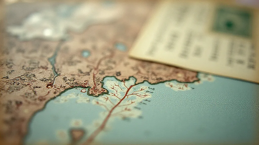 Detail view of a colorized vintage Maine postcard, showcasing the paper texture and color imperfections